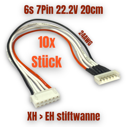 10x 7pin lipo - 10x,