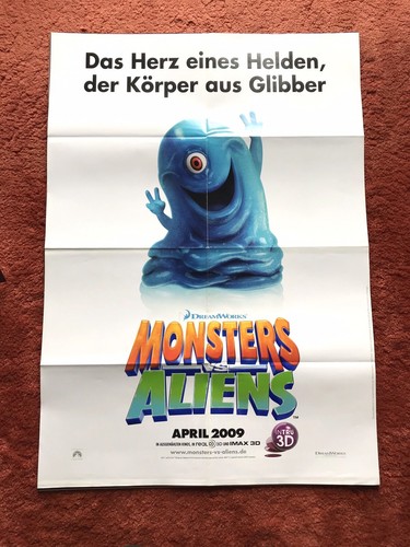 Monsters aliens kinoplakat - monsters,
