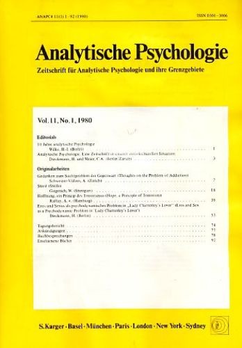 Analytische psychologie 11 - analytische,