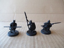 GW Herr der Ringe - 3 Krieger von Gondor - grundiert - Zinn -