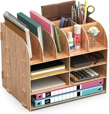 Schreibtisch Organizer Holz