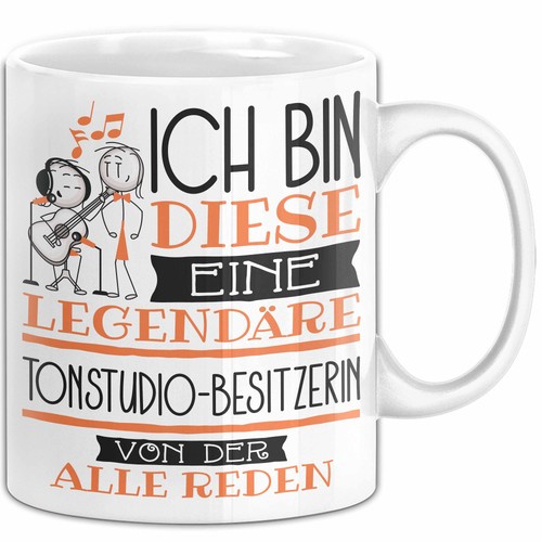 Tonstudio besitzerin tasse - tonstudio-besitzerin,
