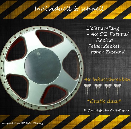 Futura racing nabendeckel - ,