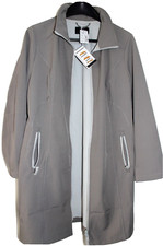 Damen longjacke paola grau - damen,