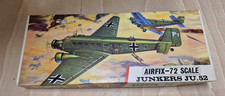 Flugzeug - Modellbausatz - Airfix - Junkers JU 52   - 1/72 - OVP - Vintage