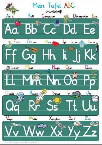 Mein tafel abc grundschrift - mein,