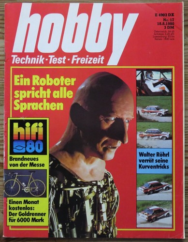 Hobby roboter spricht - roboter,