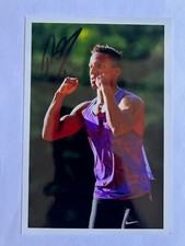 original Autogramm Leichtathletik Stabhochsprung Raphael Holzdeppe