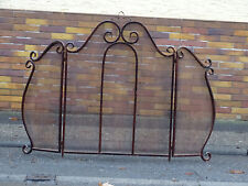 Großes Funkenschutzgitter Funkenschutz Funkenschirm Eisen Frankreich 136 x 93,5