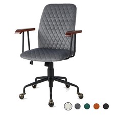 Bürostuhl Samt verstellbar