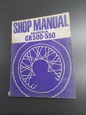  HONDA CB500- 550 Four von 1975  original Werkstatthandbuch / Reparaturanleitung