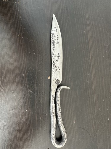 Habdgeschmiedetes messer aus - habdgeschmiedetes,