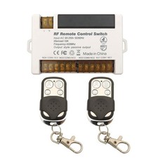 DieseRC 4 Kanäle Funk Relais Fernsteuerungsschalter RF AC 230V 220V 10A Relais