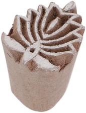Indischer Textilstempel, Holz