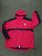 *  FERRARI  original Windbreaker*Vintage*Jacke* Formel 1*rot/schwarz*Gr. L* TOP*