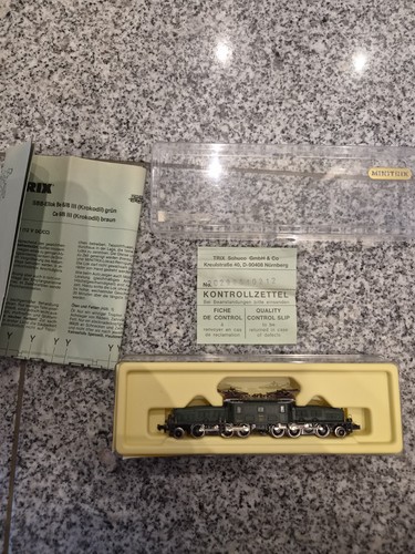 Minitrix 12926 sbb ellok - 12926, be