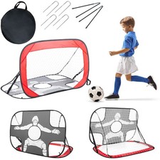 Outtec® Fußballtor Faltbar Pop Up Tor 120x72x73 cm inkl. Netz, Bodenanker