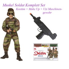 Soldat kostüm set - kostÜm, kinder