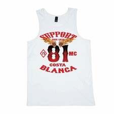 White singlet - 1%mc,