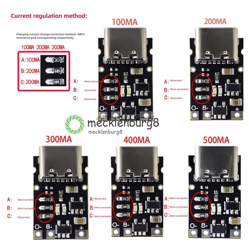 5pcs dc5v li - dc5v, li-ion