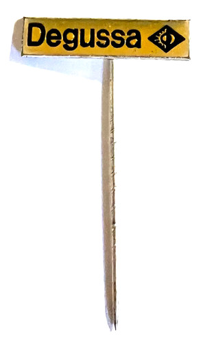 Degussa anstecknadel - anstecknadel, (h37n)