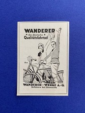 1925, Wanderer Werke, Fahrrad