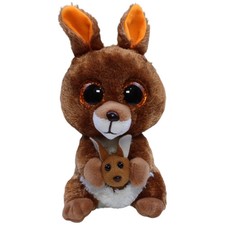 TY Silk, Känguru Kipper Kuscheltier 20cm Gebraucht  2018