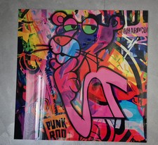 ✅ Wandbild, Abstrakte bunt PINK PANTHER, Acrylglas, Leinwand oder Poster Kunst