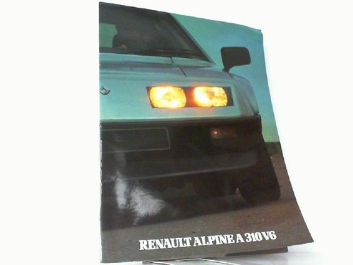 Renault alpine 310 v6 - renault,
