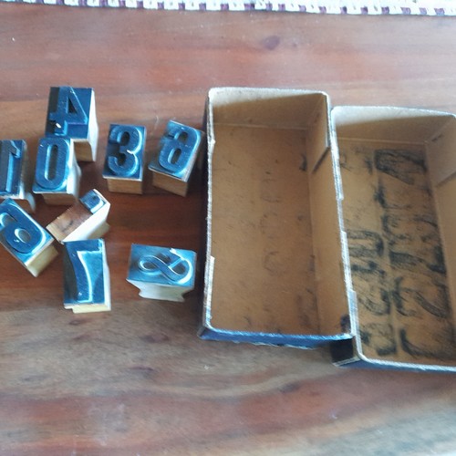 Alte holz stempel shabby - alte,