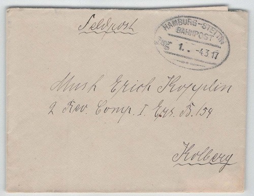 Reich bahnpost - d.,