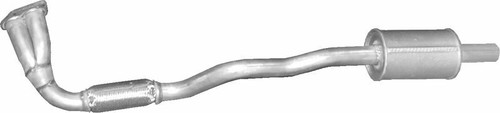 Hosenrohr auspuff opel astra - opel, g