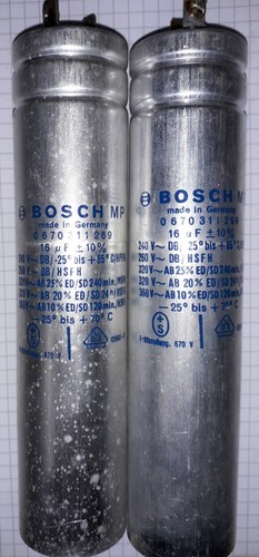 Kondensatoren bosch 16 - -,
