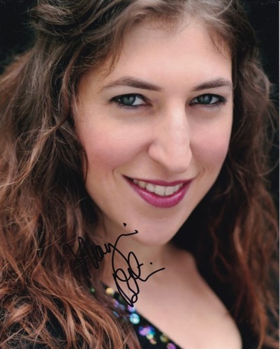 Mayim bialik signed - mayim, autogramm