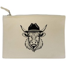 Canvas-Clutch Tasche "Highland