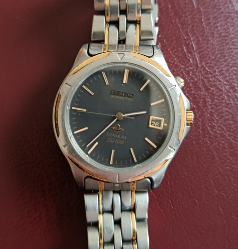 Seiko kinetic titanium sq100 - kinetic,