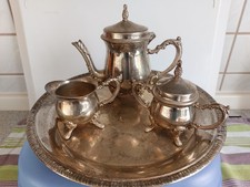 Antikes versilbertes