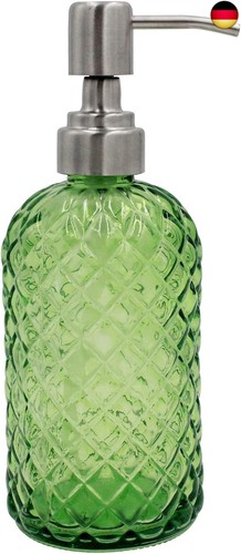 Seifenspender aus glas mit - glas,