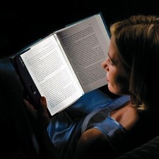 LED Buchlampe Lesehilfe Buchleuchte Leselampe Lesezeichen einstellbar MagicLight