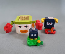 LEGO Super Mario Bowser Jr.s Clown Auto aus Erweiterungsset 71396 + Bully