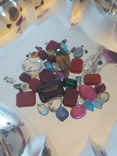 Schmuck steine konvolut - steine,