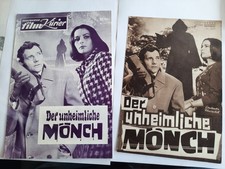 Der unheimliche Mönch 2 Filmprogramme Edgar Wallace
