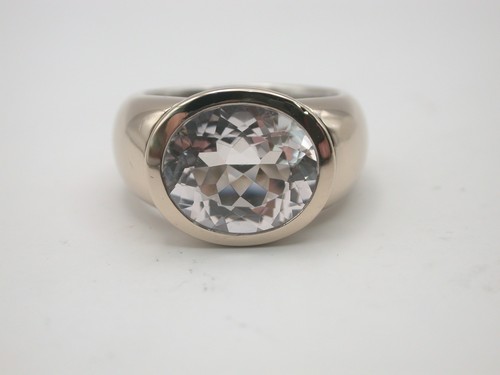 Schwerer ring weißgold 750 - ring,