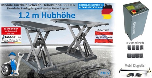 Mobile kurzhub scheren - kurzhub,