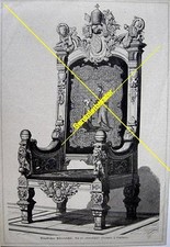 Päpstlicher Thronsessel um