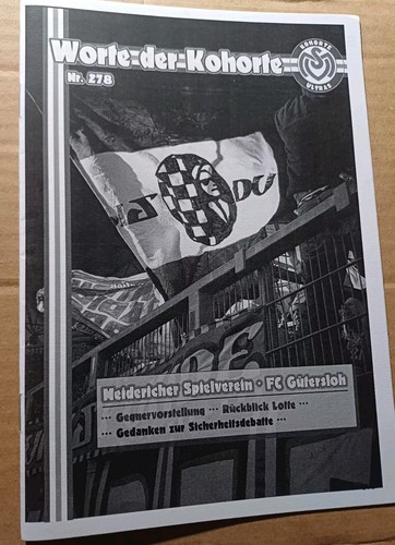 Fanzine ultras flyer worte der - fanzine,