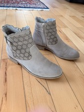 Stiefelette, Beige, Größe 39