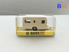1:87#3294 Bauer Wohnwagen hellgrau // 4 E 0928