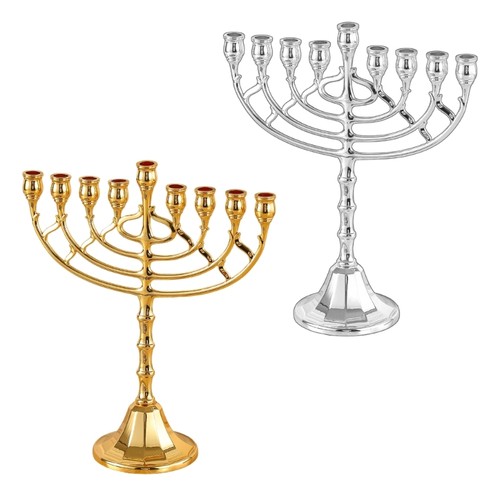 Branch hanukkah menorah - 9,