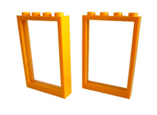 2 x LEGO® 2493 City Fenster